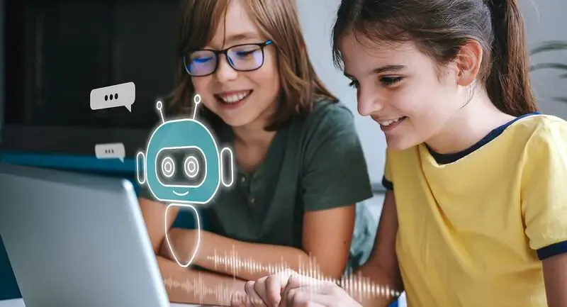 Student using an AI tool to brainstorm and revise learning ideas